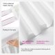  Full Size White Bed Skirt 15 Inch Drop, Wrap Around Elastic Bed Skirts Full Size Dust Ruffle, Bedskirt for Adjustable Bed Base Solid Wrinkle and Fade Resistant Silky Fabric Machine Washable