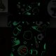 Wink Deer Twin Comforter Set for Boys-5 Pieces Sports Ball Games Glow in the Dark Twin Bedding Sets for Kids, Ultra Soft Bed in A Bag with Sheets
