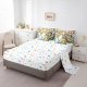 Animal Bedding Set for Kids Teens,Tiger Monkey Zebra Comforter Set Full Size,Elephant Giraffe (Comforter+Fitted+Flat Sheet+2 Pillowcases+2 Throw Pillow Covers) 7 Pieces Bed Set