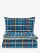 Easy Care Check Reversible Duvet Cover and Pillowcase Set,  Single set