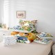 Animal Bedding Set for Kids Teens,Tiger Monkey Zebra Comforter Set Full Size,Elephant Giraffe (Comforter+Fitted+Flat Sheet+2 Pillowcases+2 Throw Pillow Covers) 7 Pieces Bed Set