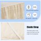 Double Lace Bed Skirt for Full Bed - 17in. Drop, Easy Fit Ruffle Bedskirt Wrap Around Bed Skirt, Anti Wrinkle & Fade Resistant