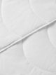 Toddler Soft Touch Washable Duvet & Pillow Set,  White, Cotbed (120 x 140cm)